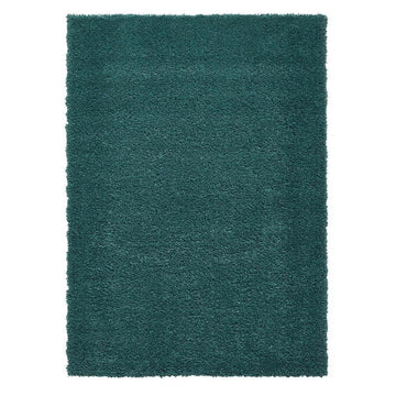 Sierra 9000 Plush Soft High-Density Stain-Resistant Plain Textured Polypropylene Shaggy Jewel Green Rug-Think Rugs-Rug Love - The Most Loved Rug Store